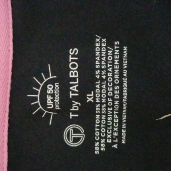 (XL) T by Talbots UPF 50 Protection Collared Sporty Athleisure Golf Outdoor - Picture 2 of 8